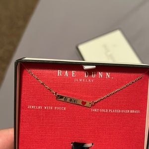 BRAND NEW Be Mine Necklace by Rae Dunn